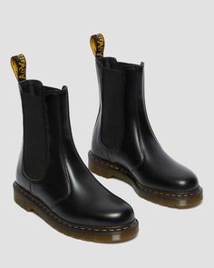 Just because something is a classic, doesn't mean it can't be messed with. Inspired by a design pulled from our archive, we've reworked our Original Chelsea boot with an unorthodox high silhouette. Made from tough Smooth leather, the Chelsea boots stay true to the decades-old design with yellow welt stitching and a scripted AirWair heel loop. Pull-on style, with elastic gussets Hardwearing and famously tough, our Smooth leather can be polished to shine or scuffed-up Our Goodyear-welted lines are Luxury Leather High Ankle Chelsea Boots, Luxury Chelsea Boots With Leather Sole And Square Toe, Luxury Leather Sole Chelsea Boots, Luxury Brown Chelsea Boots With Almond Toe, Luxury High Ankle Leather Chelsea Boots, Luxury High Ankle Chelsea Boots For Winter, Luxury Leather Chelsea Boots With Leather Sole, Brown Fitted Luxury Chelsea Boots, Luxury Brown Chelsea Boots