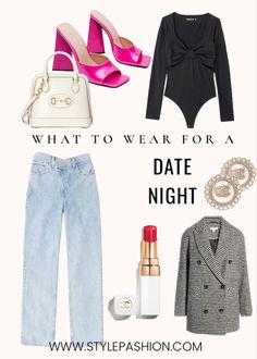 Looking for a chic yet sexy outfit for date night with Jeans , these high waisted straight leg jeans with cut outs bodysuit paired with the pink heels will make the perfect outfit. It’s so chic yet so sexy and perfect for date night on Valentine’s Day ! Follow my shop @stylepashion on the @shop.LTK app to shop this post and many more options #outfitideas #outfitstyle #outfitinspiration #outfittrends #jeansoutfit #datenightlook #howtostyle #valentinesdayoutfit #liketkit #LTKBeMine #LTKstyletip Denim Trousers Outfit, Chic Date Night Outfit, Outfit For Date Night, Outfit For Date, Trouser Outfit, Abercrombie Jeans, Gucci Horsebit, Cutout Bodysuit