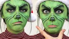 Ideas disfraz casero de astronauta | Disfraz casero Whoville Float, Grinch Makeup Tutorial, Grinch Play, Christmas Character Costumes, Grinch Makeup, Grinch Halloween, Seussical Costumes, Grinch Decor, Grinch Costumes