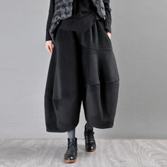 Black Gaucho Pants Outfit, Gaucho Pants Outfit, Tweed Pants, Gaucho Pants, Balloon Pants, Harem Pants Women, Red Pants, Plus Size Pants, Loose Pants