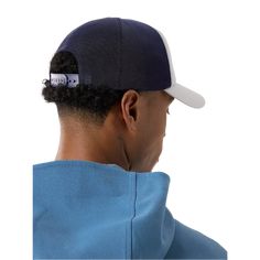 Your go-to trucker for summer days. Highly air-permeable, it has a hydrophobic Circuit polyester front, moisture-wicking Spacermesh headband, curved brim, and the classic Word logo graphic. Hike in it, run in it, or use it to cover up that backpacker hair. DETAILS Lightweight Air permeable Highly breathable Spacer mesh sweatband Adjustable back Mesh back Headband made with soft, comfortable, moisture-wicking fibres Arc'teryx bird logo centre front Arc'teryx word logo Mesh Baseball Cap For Outdoor, Sporty Trucker Hat With Curved Bill For Outdoor, White Breathable Trucker Hat For Outdoor, Urban Trucker Hat With Curved Visor For Outdoor, White Breathable Snapback Hat For Outdoor Activities, White Mesh Back Baseball Cap For Outdoor, Outdoor Baseball Cap With Breathable Mesh, Sports Trucker Snapback Hat With Breathable Mesh, Trucker Snapback Hat With Breathable Mesh For Sports