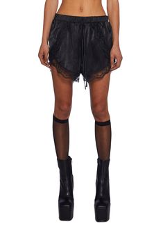 base|black Halloween Costume Boots, Plus Swim, Costume Boots, Black Lace Shorts, Group Costumes, Festival Dress, Knit Shorts, Trendy Fashion Women, Lace Knitting