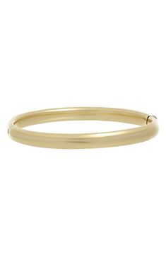 A sleek bangle handcrafted from 14-karat gold makes for a piece that shines timelessly. 7" length 14k gold Made in Italy Latest Bracelets, Bony Levy, Diamond Bangles Bracelet, Gold Bracelets, Gold Bangle Bracelet, Gold Bangle, Diamond Bangle, Tennis Bracelet, Gold Bangles