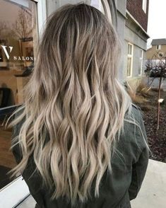 Winter Hair Colour For Blondes, Spring Hair Color Blonde, Ashy Blonde Balayage, Blond Balayage, Hair Color Unique, Ombré Hair, Winter Hair Color