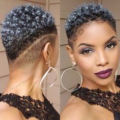 African Hair Cut, Natural Hairstyle Ideas, Fade Haircut Women, African American Hair, Short Box Braids Hairstyles