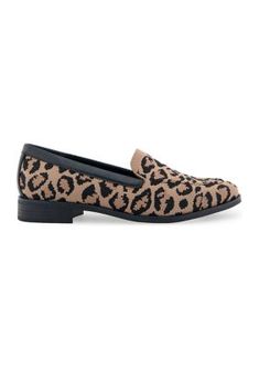 Add a fierce pop of style to any outfit with these leopard-printed loafers from AEROSOLES. | AEROSOLES Women's Emani Loafers, 9M Leopard Print Leather Loafers For Work, Leopard Print Leather Loafers For Fall, Fall Leopard Print Leather Loafers, Leopard Print Slip-on Loafers For Work, Leopard Print Leather Loafers With Flat Heel, Leather Leopard Print Loafers With Flat Heel, Fall Leopard Print Slip-on Loafers, Fall Leopard Print Loafers With Round Toe, Fall Leopard Print Round Toe Loafers