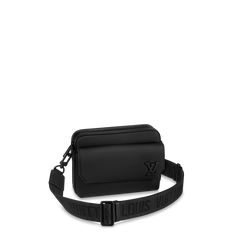 LOUIS VUITTON® - Fastline Messenger - Black Louis Vuitton Messenger Bag, Men Clutch Bag, Sac Louis Vuitton, Louis Vuitton Sac, My Style Bags, Mens Bags Fashion, Dope Outfits For Guys, Bags Louis Vuitton, Compact Wallet