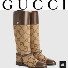 New Gg Gucci Boots Gucci Brown Boots For Fall, Designer Gucci Boots For Fall, Gucci Designer Boots With Round Toe, Designer Gucci Boots With Branded Insole, Gucci Calf Leather Boots, Gucci Luxury Boots, Designer Gucci Boots, Designer Calf Leather Boots, Elegant Gucci Boots For Winter