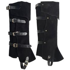 PRICES MAY VARY. 【HIGH-QUALITY MATERIALS】 This medieval pirate boots cover is made of environmentally protective leather, strong and durable, designed to be worn on shoes or boots (shoes/boots not included) to keep the trouser legs neat and tidy in rugged terrain or bushes. 【Retro Style】 Renaissance shoe covers are unisex and can be match with any retro clothing to provide you with a perfect medieval or Renaissance look.Designed with adjustable buckles that can be fit well for most people's leg. Boots Halloween Costume, Fantasy Boots, Musketeer Costume, Medieval Pirate, Leather Costume, Medieval Boots, Viking Medieval, Steampunk Shoes, Soldier Costume