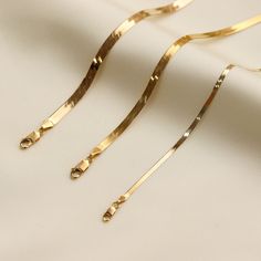 Gold Herringbone Chain, Herringbone Chain Necklace, Gold Snake Chain, Dainty Choker, Herringbone Chain, Gold Necklace Set, Gold Snake, Gold Choker, Yellow Gold Chain