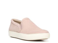 Women's Women Marianne Slip-On Sneaker -Blush - Blush Vans Shoes High Tops, Black Slip On Vans Outfit, Vans Suede, Vans Outfit, Sneakers Platform, Shoes Sport, Naturalizer Shoes, Trending Sneakers, Athleisure Fashion