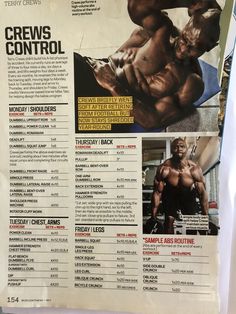 an article in the bodybuilding journal shows how to do chest workouts for men