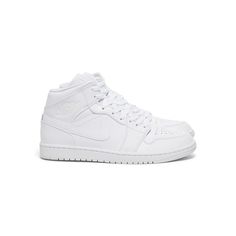 Nike Air Jordan 1 Mid (White) – Concepts Breathable High-top Sneakers With Synthetic Round Toe, White Slip-resistant Synthetic Sneakers, Jordan Synthetic Lace-up Sports Shoes, Synthetic Jordan Lace-up Sports Shoes, Jordan Lace-up Shoes With Cushioned Footbed, Lace-up Synthetic Jordan Sports Shoes, Mid-top Jordan Shoes With Air Cushioning, Synthetic Jordan Shoes For Sports With Round Toe, Synthetic Jordan Shoes With Round Toe For Sports