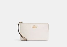 Large Corner Zip Wristlet | COACH OUTLET Coach Rectangular Wristlet For Travel, Coach Wristlet With Wrist Strap For Daily Use, Coach Wristlet With Wrist Strap For Travel, Coach Travel Wallet With Wrist Strap, Coach Wristlet With Wrist Strap, Coach Rectangular Clutch With Wrist Strap, Coach Rectangular Leather Wristlet, Classic Rectangular Coach Wristlet, Coach Rectangular Everyday Wristlet