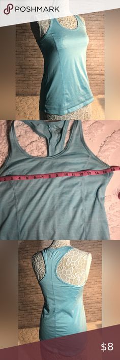 Women’s Champion Racerback tank top Teal Size Small Racerback Tank Top, Racerback Tank, Tank Top, Fabric