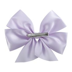 The sweetest addition to any outfit. This beautiful lilac satin bow will help add the finishing touch to any look. Childrens Shop, Purple Satin, Large Bow, Bow Hair Clips, Hair Clips, Lilac, Satin, Purple, Purses And Bags