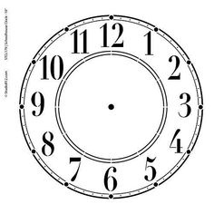 a clock face with numbers on each side and the hour marked in black ink, vintage line drawing or engraving illustration