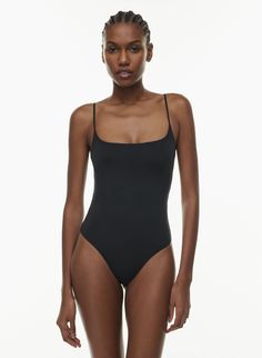 CONTOUR CAMI BODYSUIT | Aritzia Bodysuit Aritzia, Aritzia Bodysuit, Aritzia Contour, Feel Nothing, Cami Bodysuit, Poplin Dress, Nothing More, Fashion Socks, Cami Tanks