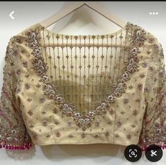 Golden Blouse Designs, Maggam Blouse, Latest Bridal Blouse Designs, Maggam Work Blouse, Latest Blouse Designs Pattern, Best Blouse Designs, New Saree Blouse Designs, Latest Model Blouse Designs, Maggam Works