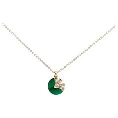 14K Yellow Gold Necklace (Matching Earrings and Ring Available) Diamonds 1 - 0.045cts TP 4 - 0.083cts Malachite 1 - 0.715cts Weight 1.451g With a heritage of ancient fine Swiss jewelry traditions, NATKINA is a Geneva based jewellery brand, which creates modern jewellery masterpieces suitable for every day life. It is our honour to create fine jewelry, and it’s for that reason that we choose to only work with high-quality, enduring materials that can almost immediately turn into family heirlooms. From our selection of precious metals set with genuine precious stones, you can be assured that NATKINA is for everyday life and FOREVER. With a heritage of ancient fine Swiss jewelry traditions, NATKINA is a Geneva based jewellery brand, which creates modern jewellery masterpieces suitable for eve Ancient Jewellery, Necklace Matching, Modern Jewellery, 14k Yellow Gold Necklace, Jewellery Brand, Yellow Gold Necklace, Family Heirloom, Modern Jewelry, Jewelry Branding