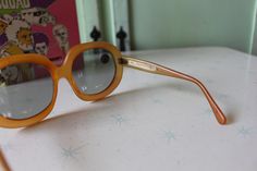 "RARE these are amazing! frame width=6.\" arm width=6\" lens width=2.25\" Retro & Me loves these sunnies!! one of a kind for sure good vintage condition 1950s-1960s made in france perfect for pool parties love super retro! Thank YOU and please feel free to ask me any ?s:) Have a lovely day!! xoxo www.etsy.com/shop/retroandme #funky" Retro Polarized Sunglasses For Party, Retro Sunglasses With Uv Protection For Parties, Vintage Sunglasses With Uv Protection For Parties, Vintage Sunglasses With Tinted Lenses For Party, Vintage Tinted Sunglasses For Party, Vintage Tinted Sunglasses For Parties, Sunglasses Big, Girl Sunglasses, Party Glasses