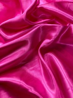 Fuscia pink satin fabric Add a delicate touch to your apparel, curtains, bedding, costumes, and crafts with this fuscia pink satin fabric. Its light fabric weight and solid/plain pattern make it a versatile choice for any project. Measuring 58 inches wide, this fabric is perfect for draperies, cushions, and everyday clothing. The exact colour of the fabric is baby pink, making it an ideal choice for weddings, decorations and bridal wear. Use this fabric for draping and create a soft, romantic atmosphere. This satin fabric is an excellent choice for any DIY project. Delivery All items are dispatched within 1-2 working days. All items are sent with royal mail 1st class post Item will be sent within 1 day of cleared payment I accept returns within 30 days of purchase Return postage will be oc Pink Satin Fabric, Brand Colours, Bright Pink Dresses, Pink Plain, Everyday Clothing, High Life, Polyester Dress, Pink Satin, Pink Aesthetic