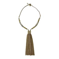 Stunning high quality gold tone a crystal necklace. Gold Metal Tassel Jewelry, Gold Metal Jewelry With Tassels, Metal Tassel Necklace With Adjustable Chain For Parties, Party Gold-tone Necklace With Gold Beads, Party Necklaces With Tassels And Dangle Shape, Party Tassel Dangle Necklaces, Party Dangle Necklaces With Tassels, Chic Long Tassel Necklaces, Chic Long Gold Lariat Necklace