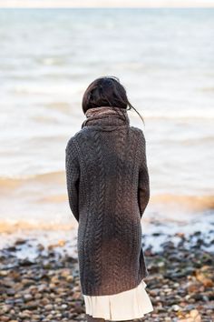 Image of Landfall Celtic Knitting, Fabric Invitation, Scarf Blanket, Brooklyn Tweed, The Cardigans, Cottage By The Sea, Oyster Bay, Blanket Coat, Knitting Inspiration