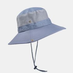 Mens Foldable Breathable Bucket Hat with String Outdoor Fishing Hat Climbing Sunshade Caps Bucket Hat With String, Men Fashion Summer, Jack Hat, Bucket Hat Fashion, Hiking Hat, Fisherman's Hat, Sun Protection Hat, Fishing Hat, Flats Patterns