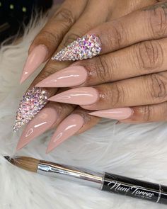 damn Best Nail Polish Colors, Trendy Manicure, Designer Nails, Wine Nails, Colors For Spring, Sky Nails, Colorful Outfits, Nail Candy, Long Acrylic Nails Coffin