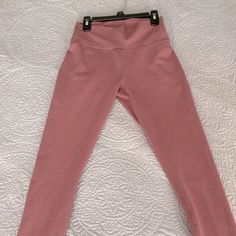 Worn Once And Look Like Brand New Condition. I Think They Are Smalls. Pink Full-length Activewear With Elastic Waistband, Pink Yoga Pants With Elastic Waistband For Gym, Pink Stretch Athleisure Sweatpants, Pink Yoga Pants With Elastic Waistband, Pink Stretch Sweatpants For Athleisure, Pink Activewear Long Pants For Loungewear, Pink Athleisure Yoga Pants With Elastic Waistband, Pink Workout Sweatpants, Pink Casual Sweatpants For Yoga