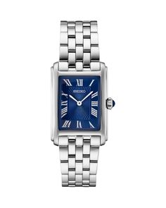 Seiko Watch Essentials Watch, 22mm Seiko Dress Watch, Ladies Dress Watches, Clock Repair, Seiko Watches, Women Essentials, Dress Watch, Women's Watch, Clean Design, Steel Bracelet