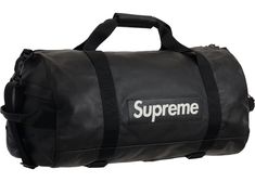 Buy and sell authentic Supreme streetwear on StockX including the Supreme Nike Leather Duffle Bag Black and thousands of other streetwear clothing and accessories. Supreme Streetwear, Nike Leather, Supreme Nike, Supreme Bag, Leather Duffle Bag, Leather Duffle, Streetwear Clothing, Hot Sneakers, The Supreme