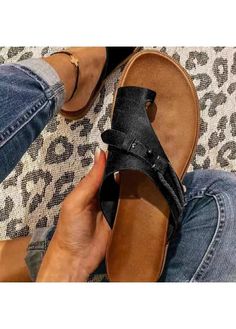 Color:Black;Size:36;Size:37;Size:38;Size:39;Size:40;Size:41;Size:42;Size:43;Package Contents:1 Pair X Slippers;Style:Cute; Comfortable Walking Sandals, Pie Plano, Most Comfortable Sandals, Orthopedic Sandals, Summer Sandals Flat, Open Toe Slippers, Summer Flip Flops, Beach Flip Flops, Wholesale Shoes