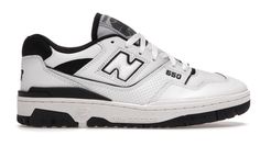 NEW BALANCE 550 WHITE BLACK - The Edit LDN New Balance 550 White Black, Nb Sneakers, New Balance 550 White, Looks Hippie, Sneaker New Balance, Zapatillas New Balance, Balance 550, Dr Shoes, Basket Noir