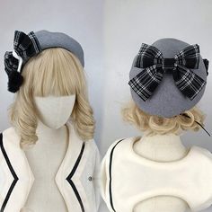 Vintage Bow Knot Plaid Lolita Beret Add a touch of elegance to your outfit with our Vintage Bow Knot Plaid Lolita Beret. Its vintage design and delicate bow knot detail create a charming, old-world aesthetic. Made with high-quality materials, this beret is a must-have addition for any fashion-forward individual. Red Season, Anime Lingerie, Aesthetic Dark Academia, Kawaii Dress, Platform Mary Janes, Bow Knot, Maid Dress, Dress With Cardigan, New Instagram