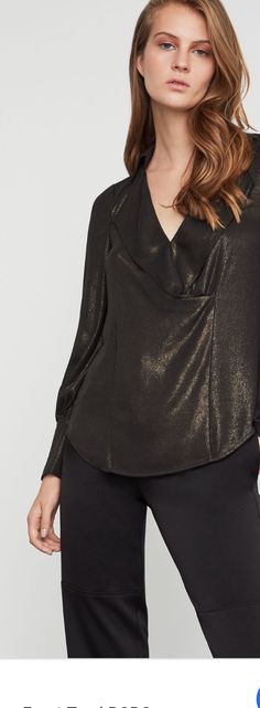 Size Xs. Color Gold Combo. Shiny Gold Top For Night Out, Shiny Gold Tops For Night Out, Metallic Top With Sheen For Night Out, Metallic Sheen Top For Night Out, Metallic Sheen Tops For Night Out, Glamorous Fitted Tops With Sheen, Sheen Top For Night Out In Fall, Sheen Top For Fall Night Out, Chic Shimmer Stretch Tops