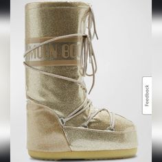 Nwt. The Chicest Moon Boots Ever! I Have Moon Boot Sizing Eu (39-41). Read Below. Please Select The Eu Size When Purchasing. --Size Eu 39-41 (Moon Boot Sizing). So These Fit Us Size 8, 8.5, 9, 9.5 And A Small 10 I'm Tagging All These Sizes Because Of How Moon Boot Sizes Work, But I Only Have Sizes Eu 39-41 Fast Shipping! Are You In A Time Crunch For A Ski Trip?? You Can Request Same Day Shipping From Me. I Can Drop It Off At The Post Office Same Day As Long As You Place Your Oder By Noon! Bundle Black And White Boots, Moon Boot, Boot Shoes, Black Moon, Snow Boot, Moon Boots, Gold Moon, Black Boots Women, Ski Boots