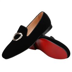 Size 4-17 Reason Offers Accepted Elegant Loafers With Red Sole And Round Toe, Elegant Party Loafers With Red Sole, Evening Loafers With Red Sole And Round Toe, Elegant Loafers With Red Sole And Flat Heel, Elegant Pointed Toe Loafers With Red Sole, Elegant Suede Loafers With Red Sole, Black Pointed Toe Loafers With Red Sole, Black Loafers With Red Sole For Galas, Luxury Men's Formal Tassel Loafers