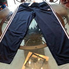 New With Tags Size Large Pull Strings Blue Pants Adidas, Adidas Sweatpants, Adidas Blue, Adidas Pants, Blue Adidas, Adidas Men, Mens Pants, Color Blue, Sweatpants