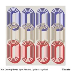 an art print with the words 20000 in red, white and blue letters on it