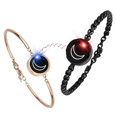 PRICES MAY VARY. 【Long Distance Touch Bracelets】How to express your thoughts to your Long Distance lovers, family, kids, bestie, mother from time to time, express your emotions to your loved ones through INOWL Smart Bluetooth Matching Couples Bracelet, the people around you are closer than ever before, This is a great gift for couples, families, Mother. 【Smart Matching Couples Bracelet】Simply tap your bracelet and your partner's bracelet will flash, No matter how far you are from each other, you Long Distance Lovers, Bracelets Couple, Relationship Bracelets, Matching Couple Bracelets, Distance Bracelets, Distance Love, Multiple Bracelets, Long Distance Love, Love Girlfriend