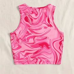 Pink & Red Tie Dye. Y2k Y2k Pink Graphic Print Tank Top, Fitted Pink Printed Tank Top, Fitted Printed Pink Tank Top, Pink Y2k Printed Tops, Pink Y2k Style Printed Tops, Y2k Pink Printed Tops, Pink Printed Y2k Tops, Red Y2k Sleeveless Crop Top, Red Sleeveless Y2k Crop Top