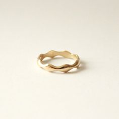 Wavy Stacking Ring – Talayee Fine Jewelry Modern Twist Stackable Rings In 14k Gold, Modern Twist Stackable 14k Gold Rings, Modern Twist 14k Gold Stackable Rings With Round Band, Modern Twist Yellow Gold Stackable Rings With Open Band, Modern Twist Yellow Gold Stackable Rings With Round Band, Modern Twist Yellow Gold Stackable Rings, Yellow Gold Stackable Rings With Modern Twist, Modern 14k Gold Stackable Promise Rings, Modern Wavy Jewelry For Anniversary