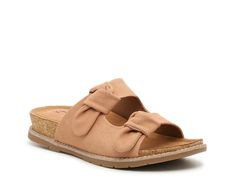 Adjustable Brown Slippers For Spring, Brown Slides With Arch Support For Spring, Casual Adjustable Mules With Textured Footbed, Spring Arch Support Slides, Brown Slides With Cork-bed Midsoles For Spring, Comfortable Spring Mules With Arch Support, Comfortable Brown Slides For Spring, Brown Footbed Sandals With Arch Support For Spring, Spring Slide Mules With Arch Support