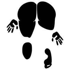 an image of a human body with hands and feet