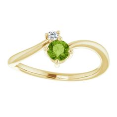 Birthstone Jewelry that represents love for a new family addition or yourself. This ring is made of 14k Gold, has a 4.10 mm Round Natural Gemstone with a natural .025 carat Diamond. Comes in Size 7 + Contact us if your Gemstone is not listed for a quote , email irelia@ireliafinejewelry.com Diamond May Birthstone Ring With Center Stone, Diamond Birthstone Ring With Center Stone For May, Peridot Birthstone Diamond Ring Fine Jewelry, Yellow Gold Peridot Diamond Ring With Birthstone, Peridot Diamond Birthstone Ring For Anniversary, Peridot Birthstone Ring With Round Cut, Diamond Promise Ring With May Birthstone, Anniversary Diamond Ring With Peridot Birthstone, Anniversary Peridot Diamond Ring With Birthstone