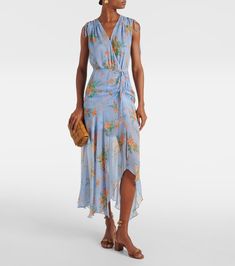 Find VERONICA BEARD Dovima Floral Silk Maxi Dress on Editorialist. Material: 100% silk. Care instructions: dry clean. Made in China. Designer color name: Blue Oasis Multi. Closure: self-ties. Drawstring waist. Blue Silk Dress For Spring Formal, Blue Sleeveless Silk Chiffon Dress, Blue Silk Chiffon Summer Dress, Blue Silk V-neck Dress, Chic Blue Silk Dress For Spring, Blue Sleeveless Silk Dress For Spring, Blue Silk Dress For Summer Formal Occasions, Blue Silk Dress For Summer Formal Events, Blue Sleeveless Silk Summer Dress