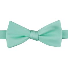 Look your absolute best while wearing this pre-tied bow tie from Bespoke. Look your absolute best while wearing this pre-tied bow tie from Bespoke. Bow-tying made simple. Watch now. Pre-tied design Adjustable strapFABRIC & CARE Polyester Spot clean Imported Size: One Size. Color: Lt Green. Gender: male. Age Group: adult. Pattern: Solid. Summer Bow Tie For Black-tie Events, Summer Bow Tie For Black Tie Events, Summer Bow Ties For Black Tie Events, Summer Black Tie Bow Tie With Satin Bow, Dapper Summer Bow Tie With Satin Bow, Dapper Satin Bow Tie For Summer, Spring Black Tie Event Satin Bow Tie, Classic Pre-tied Butterfly Knot Bow Tie, Pre-tied Bow Tie