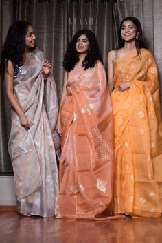 India Saree, Indian Sari Dress, Orange Saree, Saree Style, Sari Dress, Designer Sarees Collection, Saree Photoshoot, Indian Bridal Dress